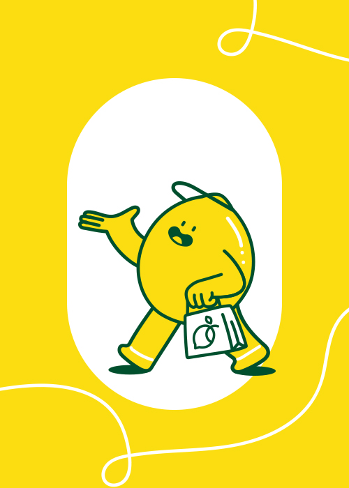 404 Orderlemon character logo